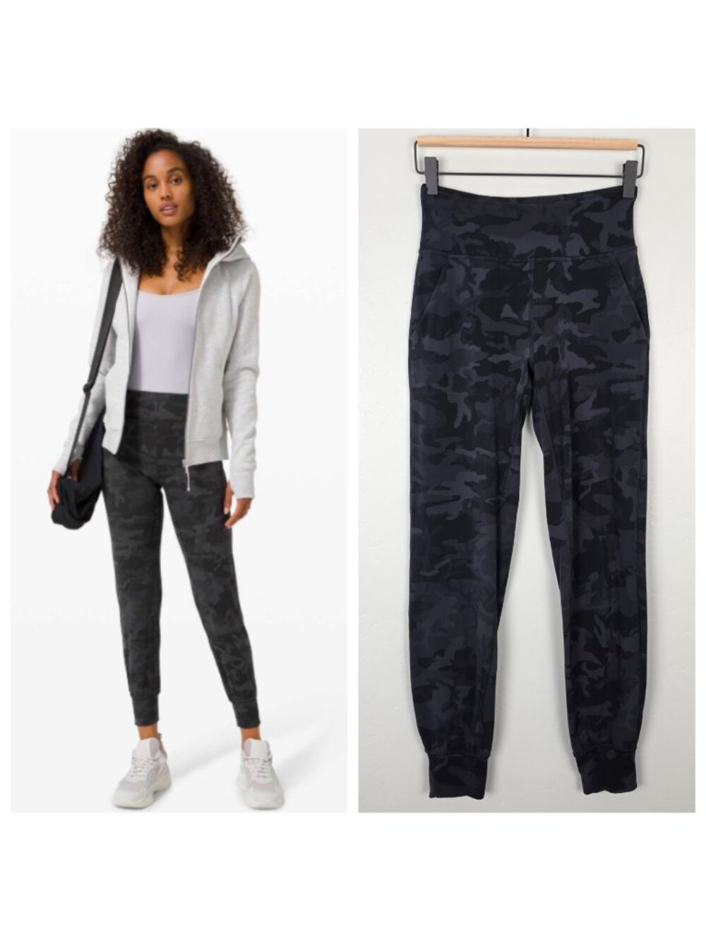 Lululemon Align Jogger 28" Incognito Camo Multi Grey Nulu Size 4